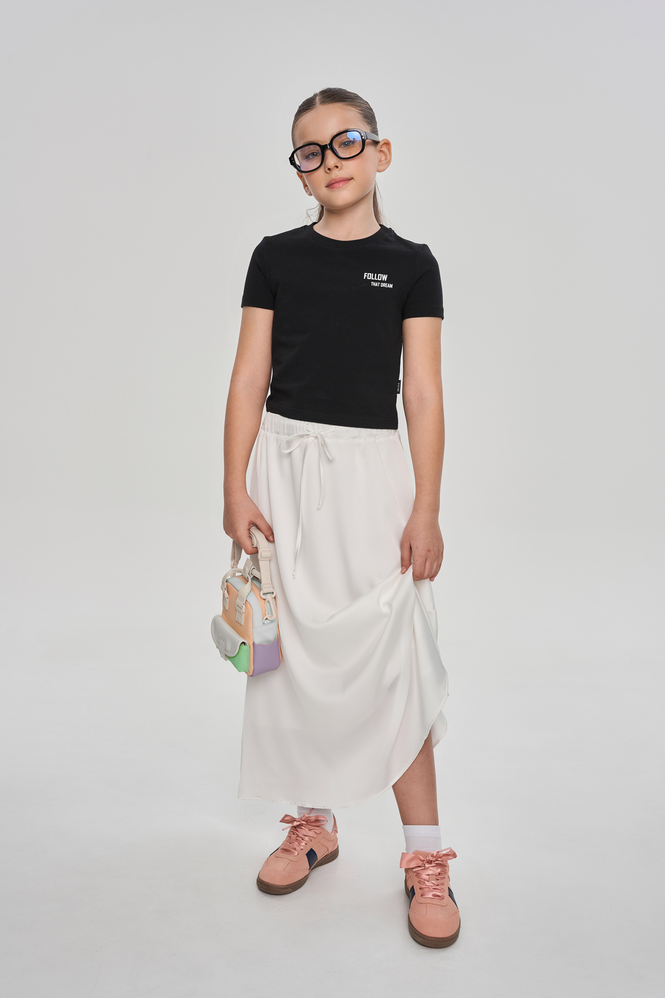 Футболка slim (152 черный)