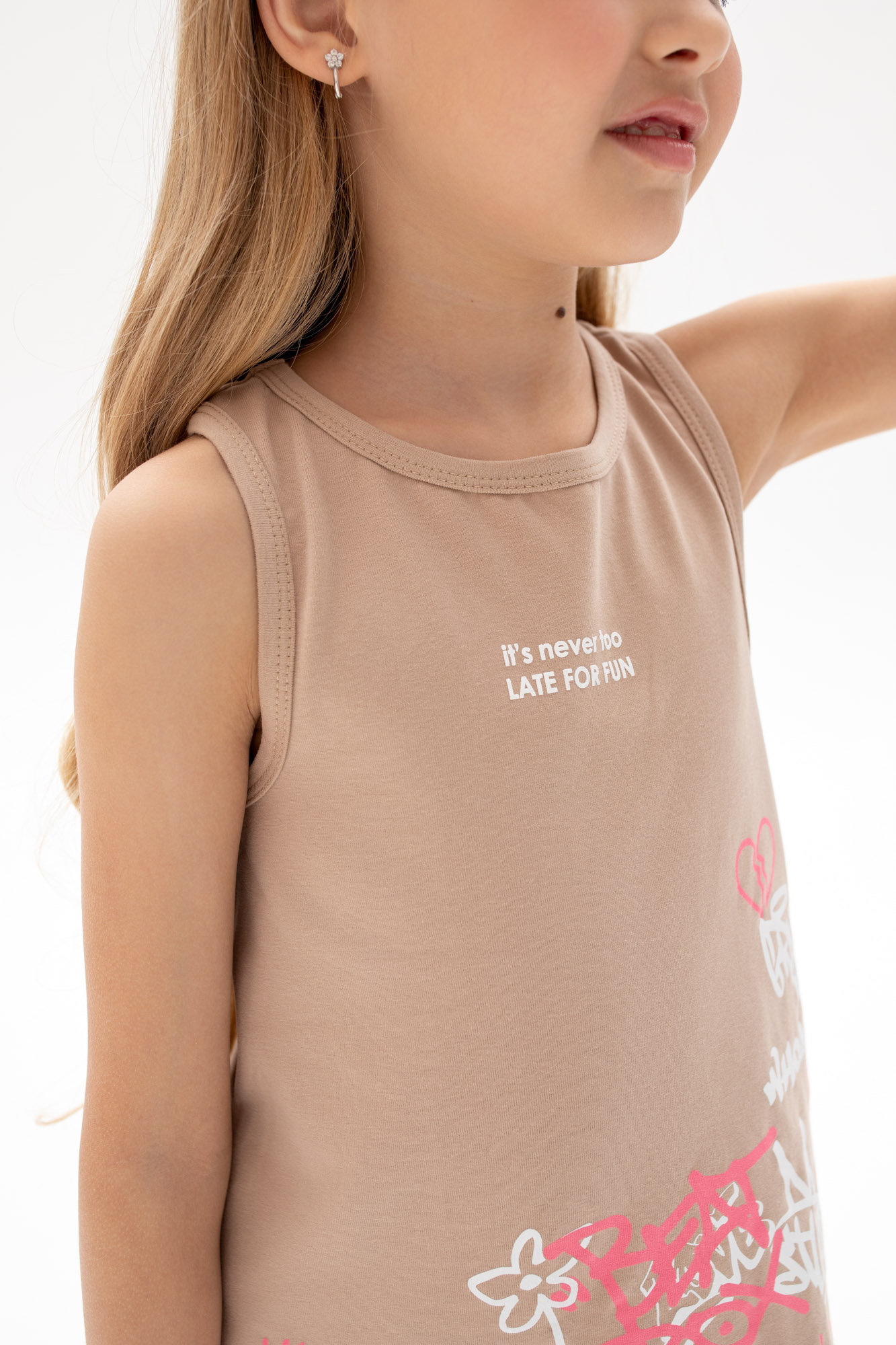 Платье (92 бежевый)