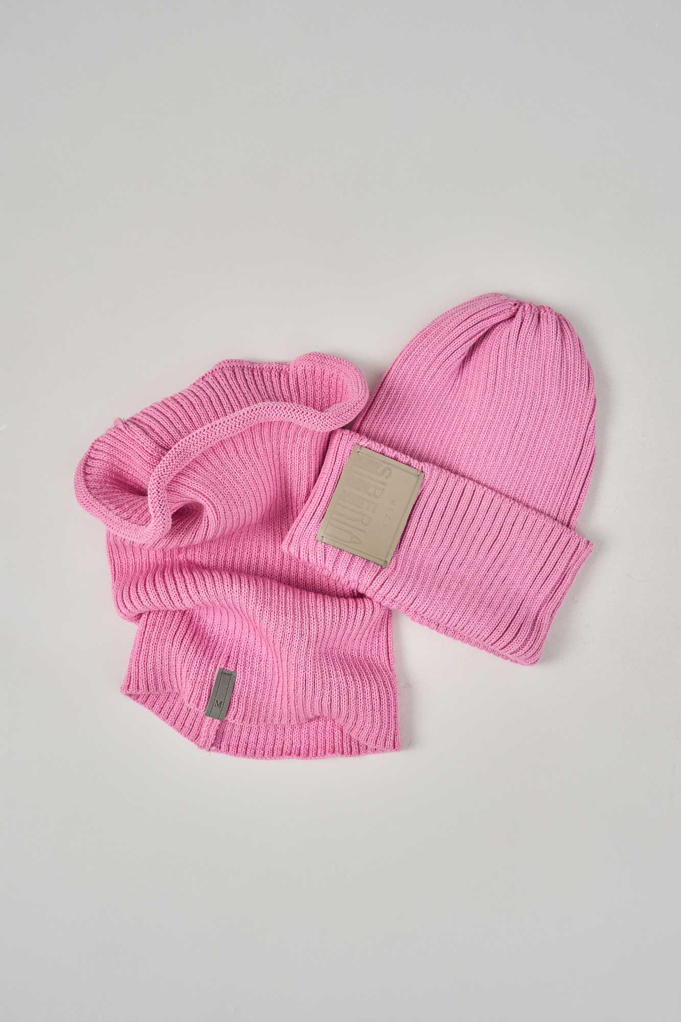 Шапка хлопковая (one size (54-58) розовый)